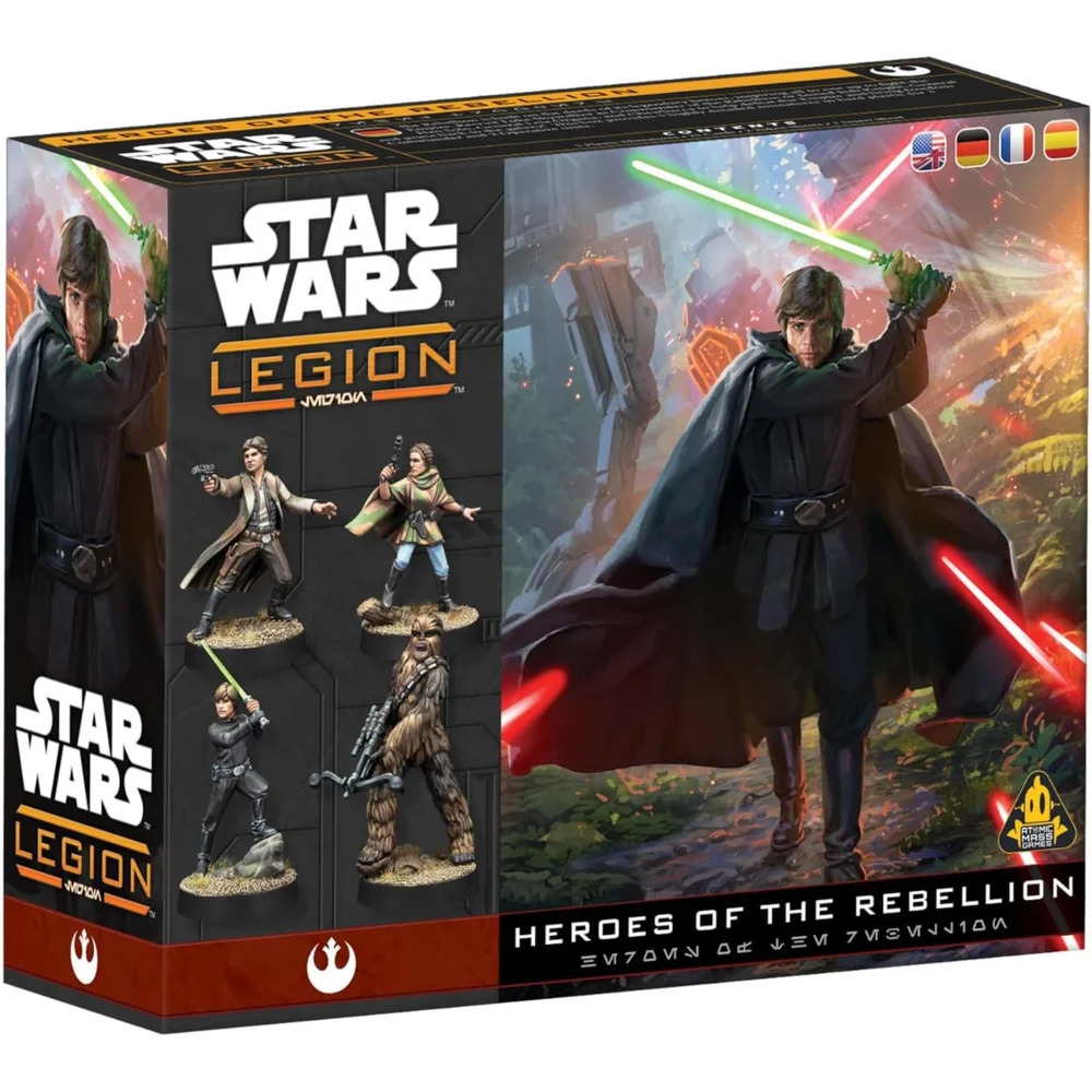 Star Wars: Legion Heroes of the Rebellion Character Pack Miniatures Expansion Afbeelding 1