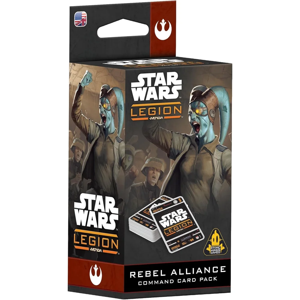 Star Wars: Legion Rebel Alliance Command Card Pack Miniatures Expansion Afbeelding 1