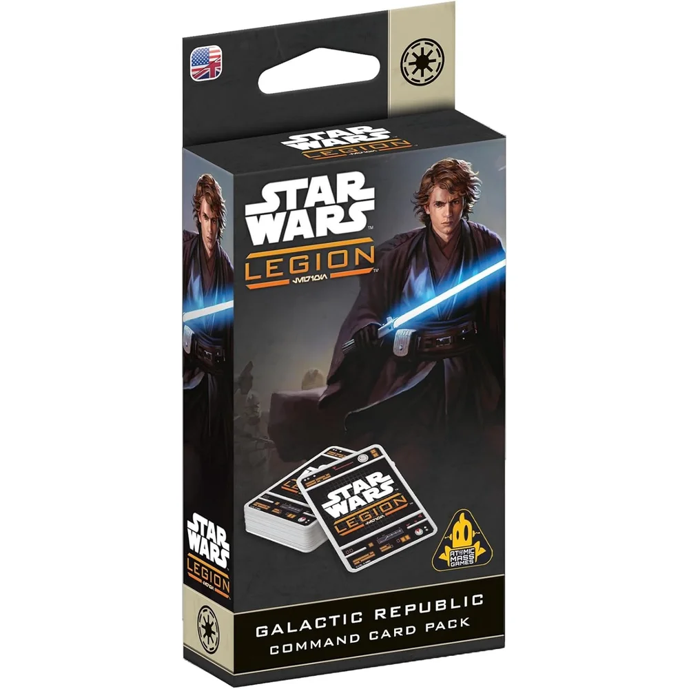 Star Wars: Legion Galactic Republic Command Card Pack Miniatures Expansion Afbeelding 1