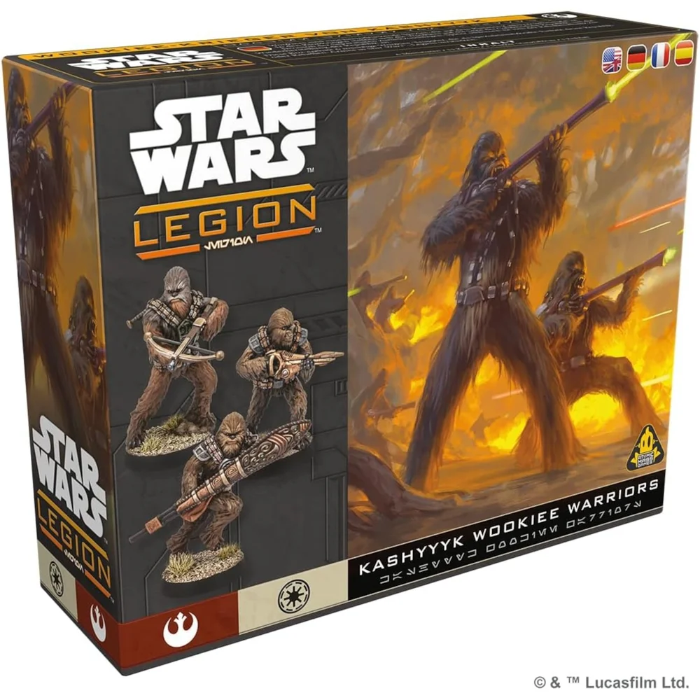 Star Wars: Legion Kashyyyk Wookiee Warriors Unit Miniatures Expansion Afbeelding 1