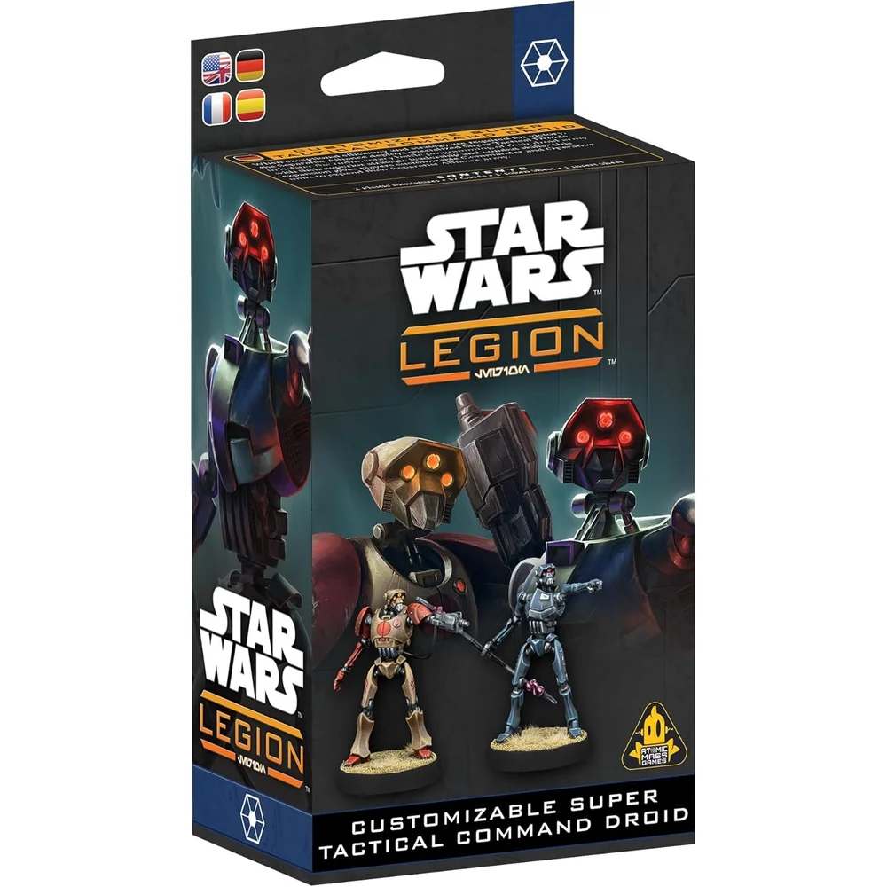 Star Wars: Legion Customisable Super Tactical Command Droid Miniatures Expansion Afbeelding 1