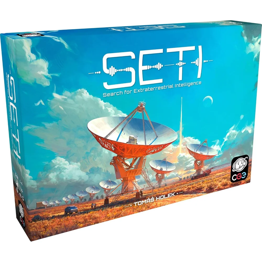 SETI: Search for Extraterrestrial Intelligence Strategy Board Game Afbeelding 1