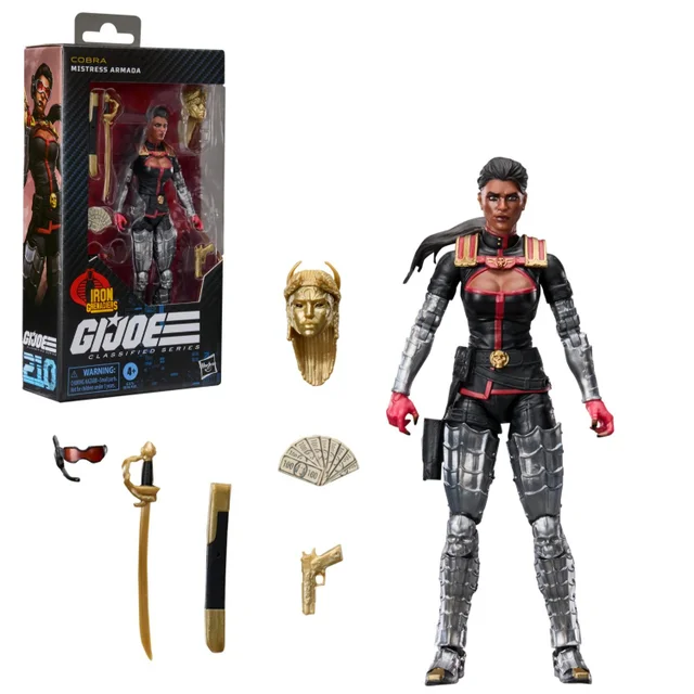 G.I. Joe Classified Series #210, Mistress Armada, Collectible 15 cm Action Figure Set with 6 Accessories