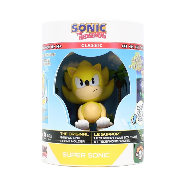 Cable Guys Mini Sonic the Hedgehog - Super Sonic Figure