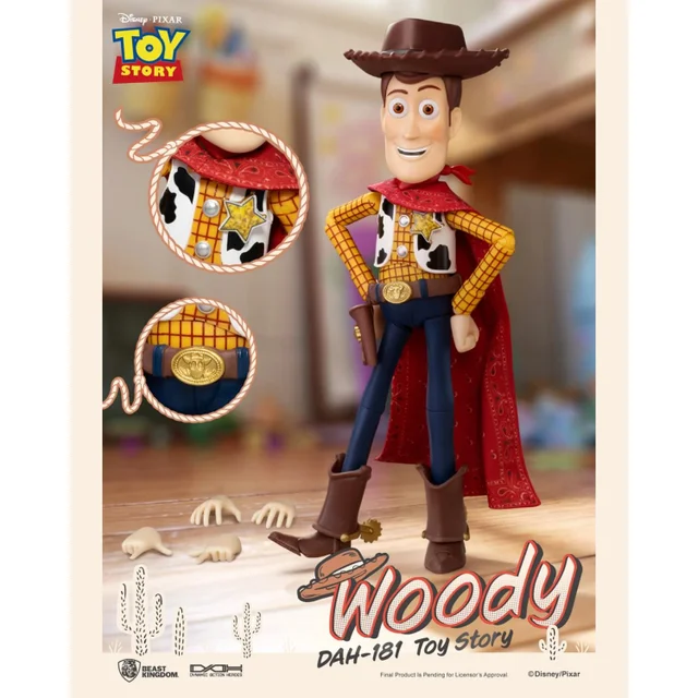Beast Kingdom Disney Pixar Toy Story DAH Woody Action Figure 23cm