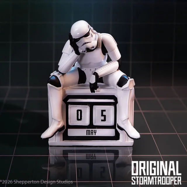Officially Licensed Stormtrooper What a Day Perpetual Calendar 14cm