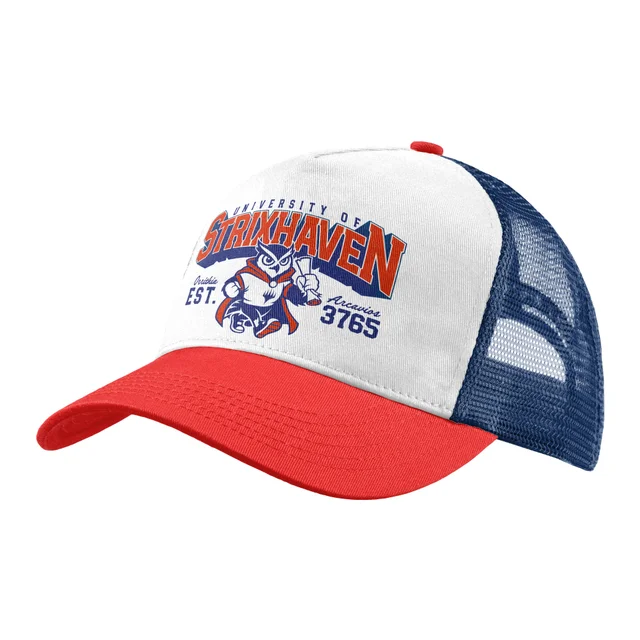 Magic the Gathering Strixhaven University Trucker Cap Red / Blue