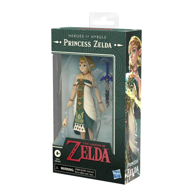 The Legend of Zelda Heroes of Hyrule Princess Zelda: Tears of the Kingdom Premium Collectible 6 Inch Action Figure