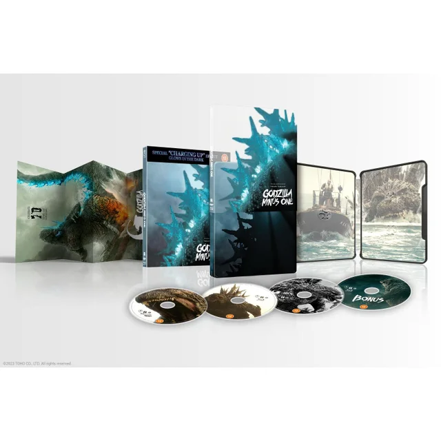 Godzilla Minus One 4K & Blu-ray SteelBook®