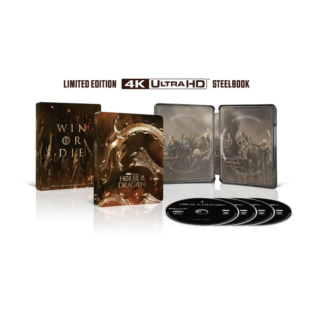 HOUSE OF THE DRAGON SEASON 3 4K UHD STEELBOOK