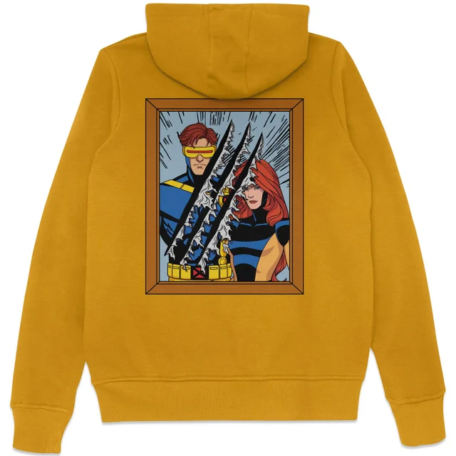 X-Men Wolverine Snikt Hoodie Mustard