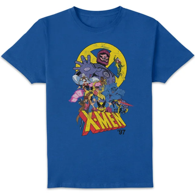 X-men Sentinel Attack T-Shirt Blue