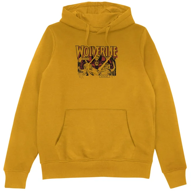 X-Men Weapon X Hoodie Mustard