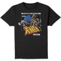 X-Men Retro Team Up T-Shirt Black - undefined undefined