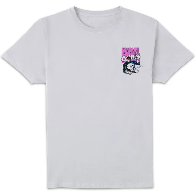 Marvel Comics The Punisher Punishment T-Shirt White