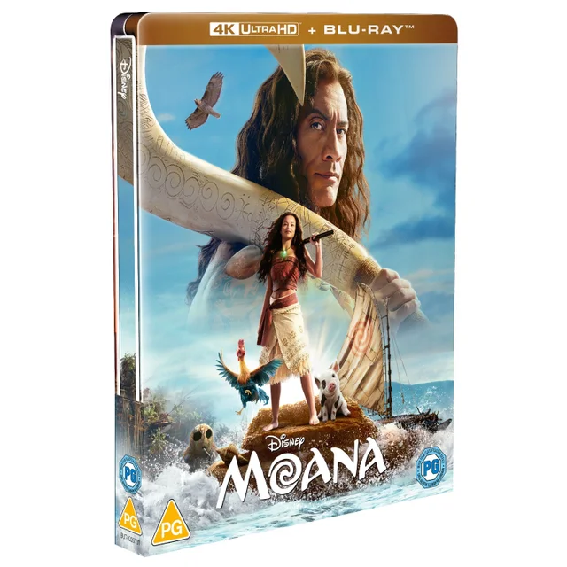 Disney's Moana (Live action) SteelBook 4K UHD & Blu-ray SteelBook®