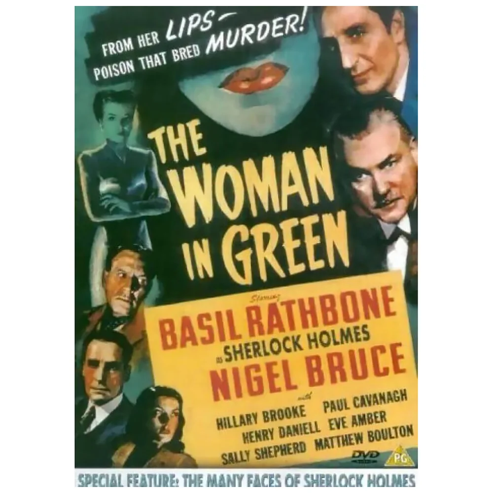 SHERLOCK HOLMES - WOMAN IN GREEN / (DVD) Afbeelding 1