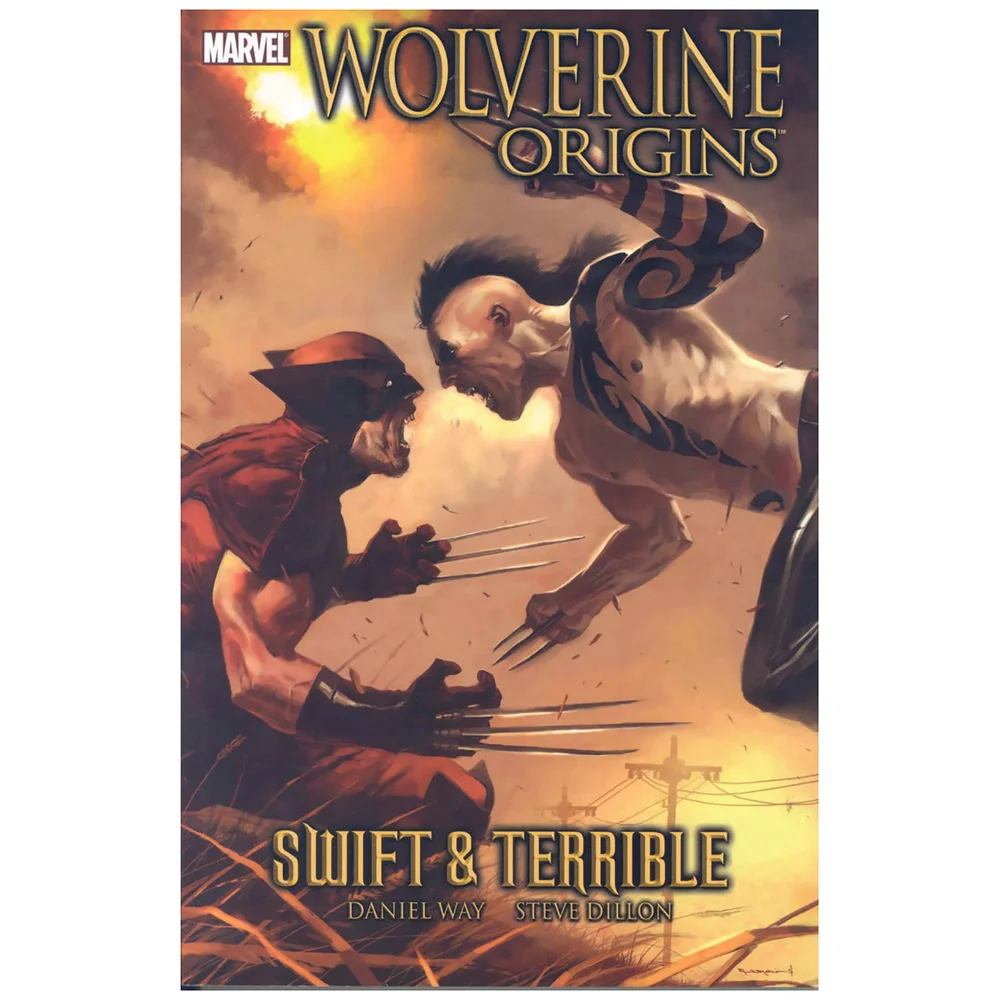 Marvel Comics Wolverine Origins Trade Paperback Vol 03 Swift And Terrible Graphic Novel Afbeelding 1