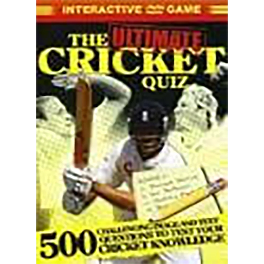 The Ultimate Cricket Quiz Afbeelding 1