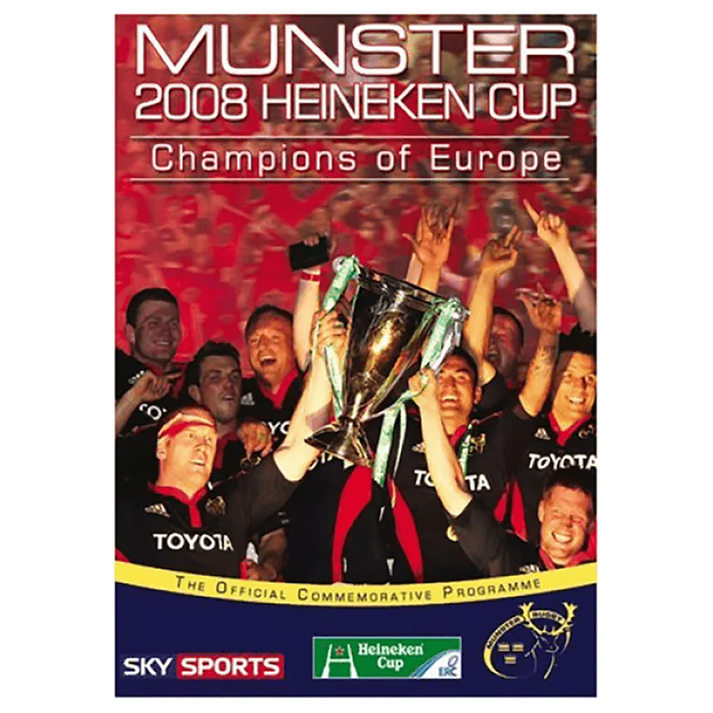 Munster - Champions Of Europe 2008 Afbeelding 1