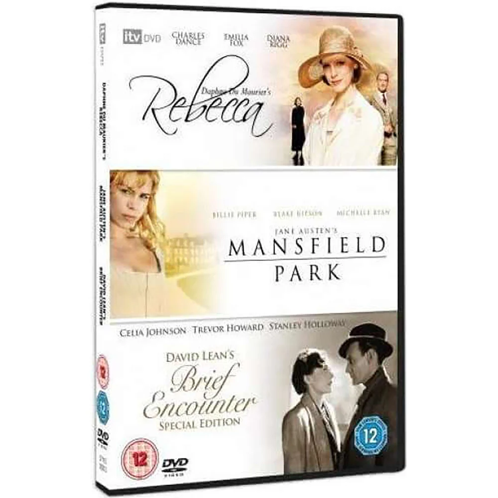 Rebecca/Brief Encounter/Mansfield Park Afbeelding 1