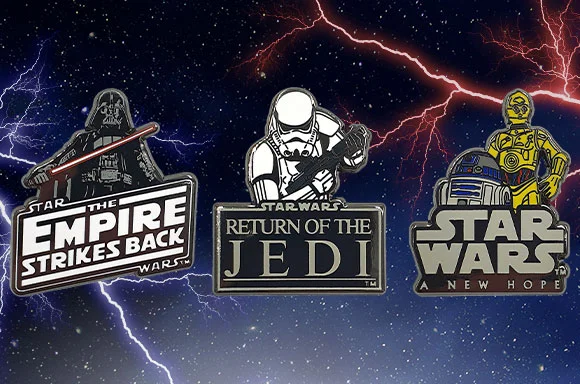 STAR WARS AR PIN BADGES