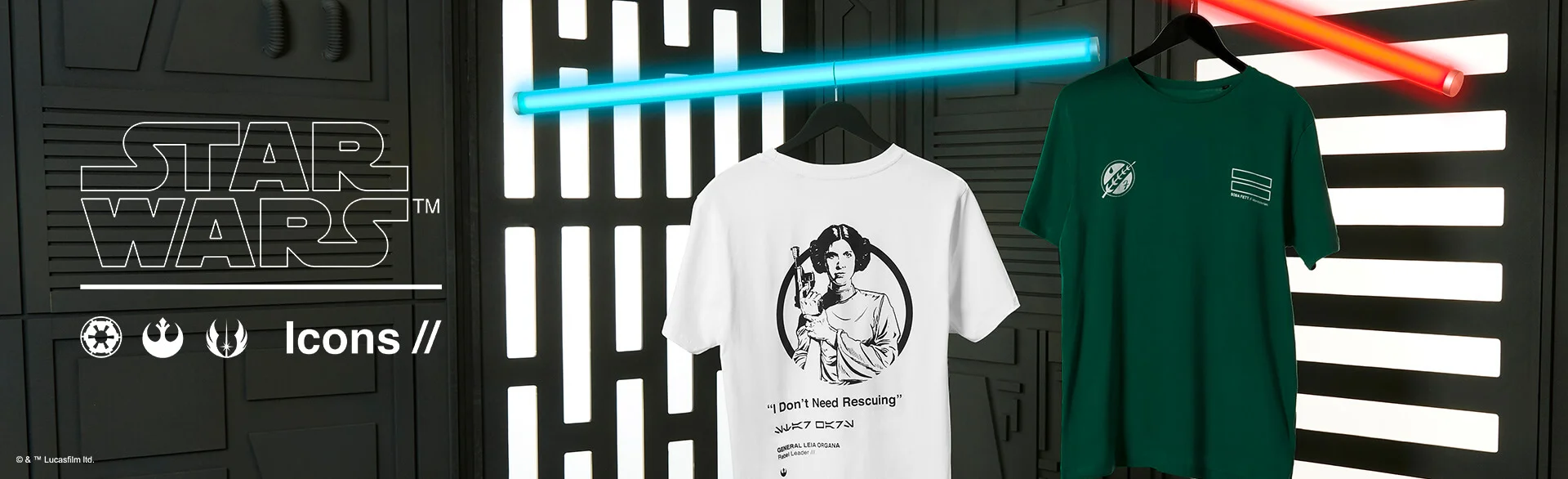 STAR WARS ICON KLEDING COLLECTIE