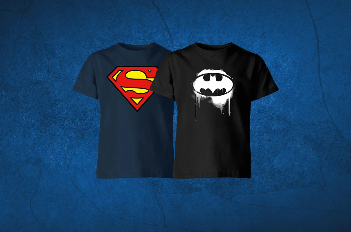 DC KINDEREN T-SHIRTS