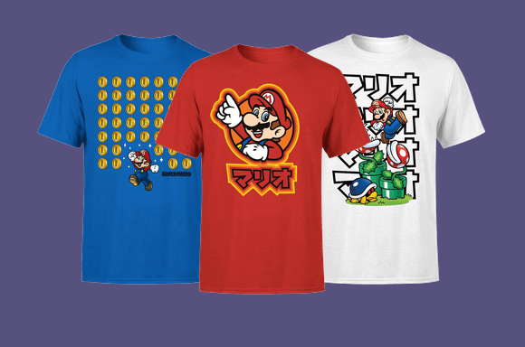 40% KORTING Super Mario Kleding