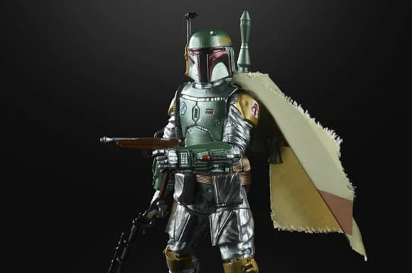 Hasbro Star Wars The Black Series Carbonized Metallic Boba Fett Actiefiguur