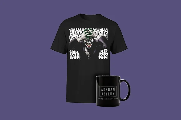 Joker T-SHIRT & Mok voor slechts €9,99