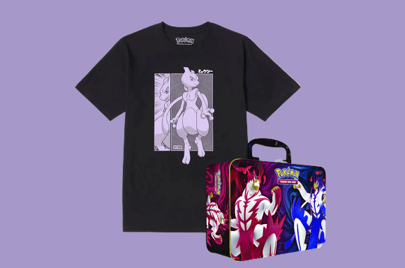Pokemon Oversized T-Shirt & Collector Chest Bundel