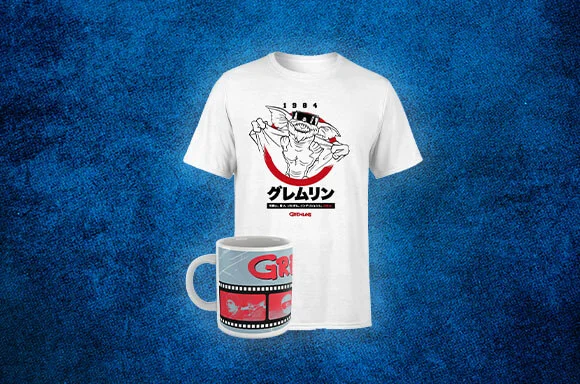 Gremlins Mug and Tee Bundle £12.99/18.99€ + FD