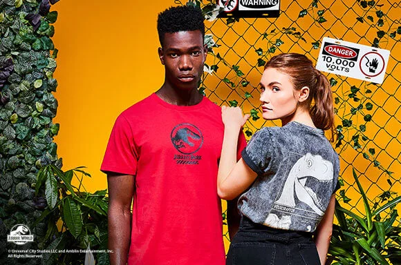 JURASSIC PARK PRIMAL 2 CLOTHING COLLECTIE