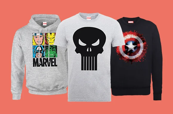 30% korting op Marvel Kleding