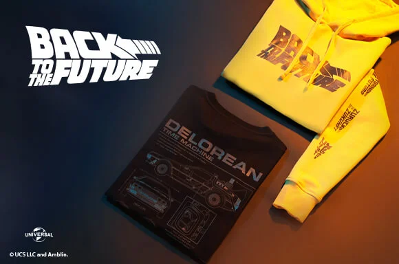 Original Hero x Back To The Future Kleding Launch