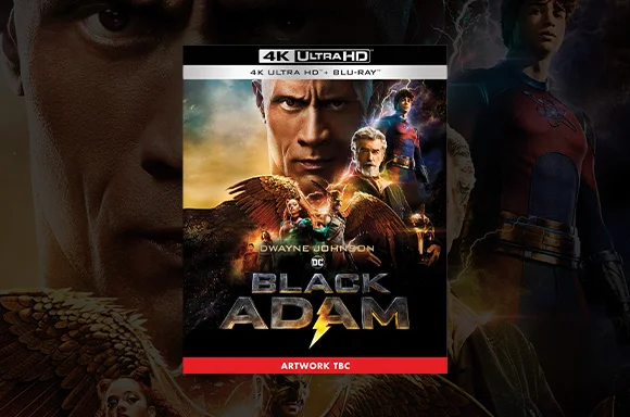 Black Adam - 4K, Blu-ray en DVD