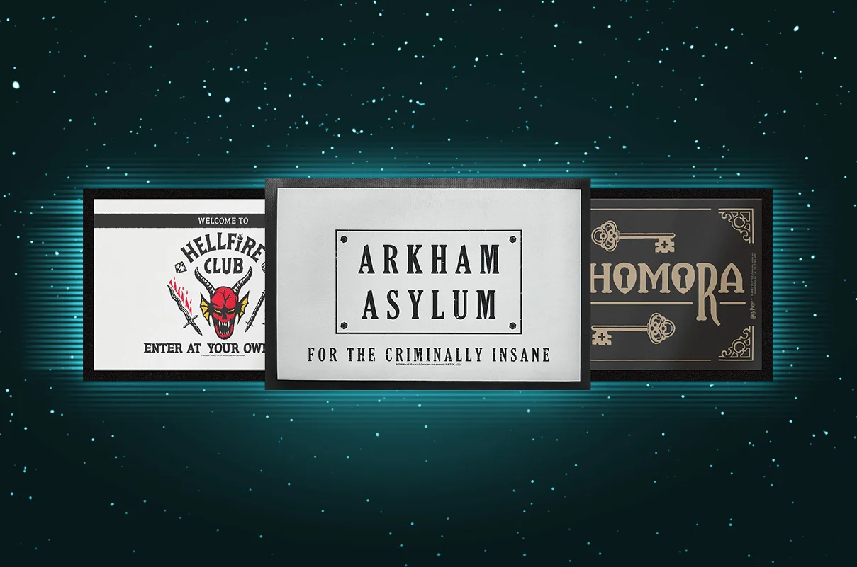 30% korting op Geeky deurmatten + Inclusief Verzending