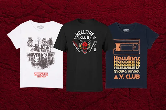 STRANGER THINGS T-SHIRTS