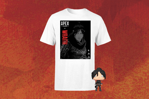 APEX LEGENDS <br> POP AND TEE BUNDLE