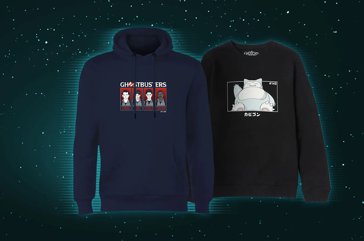 40% korting op truien en hoodies
