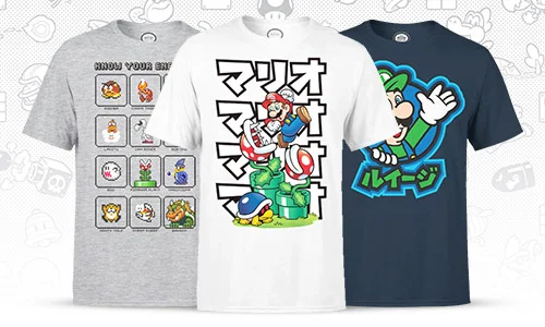 Officieel gelicentieerde t-shirts