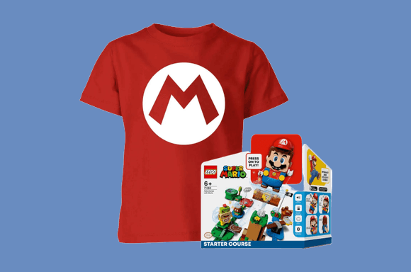 LEGO NINTENDO SUPER MARIO KIDS BUNDEL!