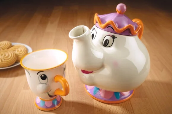 BEAUTY AND THE BEAST CHIP MOK & MRS POTTS THEEPOT