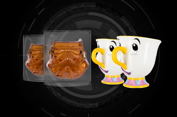 STORMTROOPER GLAZEN OF CHIP KOPJES