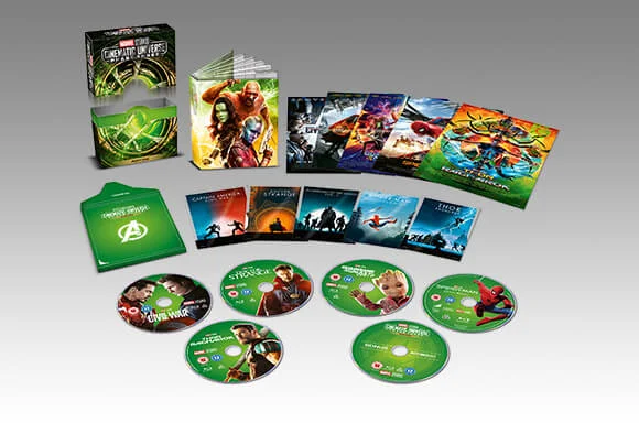 MARVEL PHASE 1-3 COLLECTOR'S EDITION BOX SETS